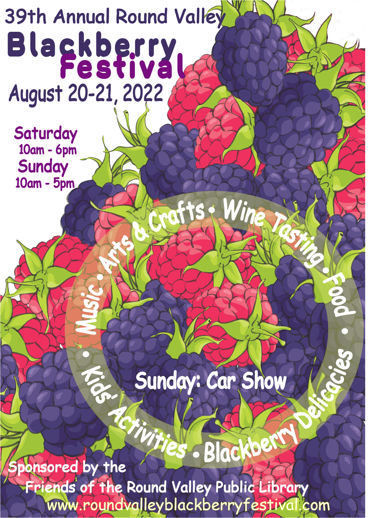 Festival Info Round Valley Blackberry Festival